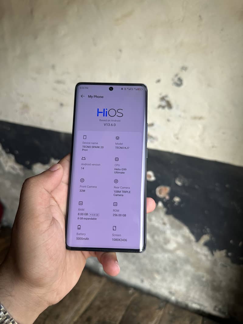 Tecno Spark 20 Pro Plus 9