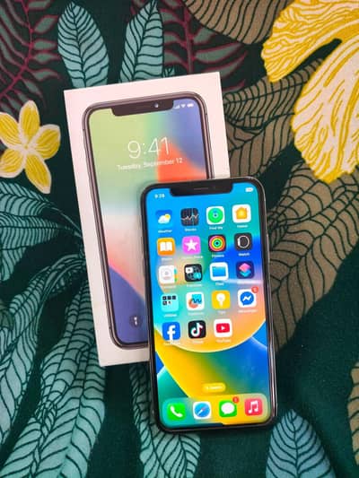 Iphone x pta approved 256gb 03243854//778