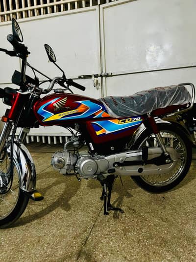 Honda CD 70 | Model 2026 | Red Color | 300 KM Use | Honda For Sale