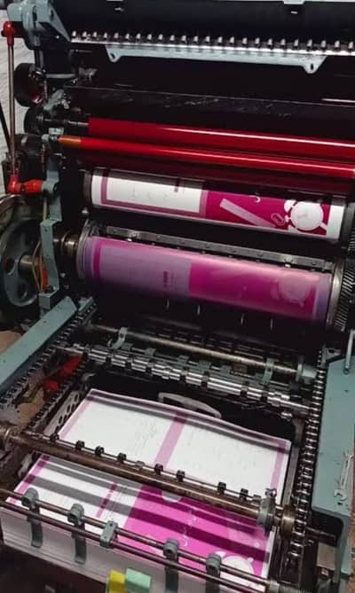 Solna 125 Printing Machine k Liye Kregar ki zarorat