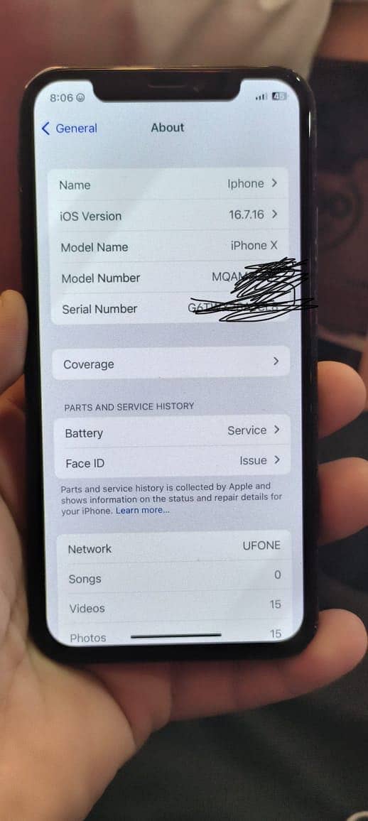 Apple iPhone X 7