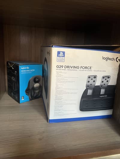G29 slightly used for sale with pxn stand and gearbox with all boxes