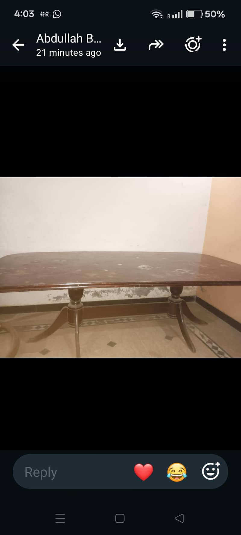 dining table 5