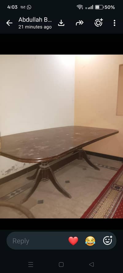 dining table