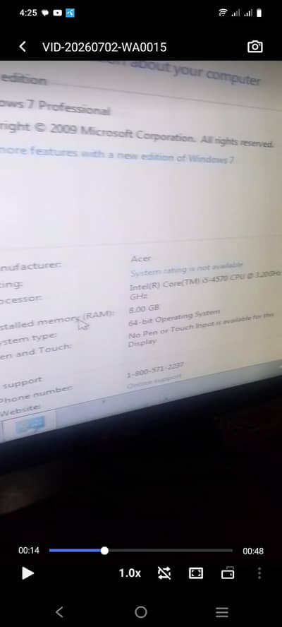 i54th gen 8gb ram 512 gb hdd 2gb graphics card