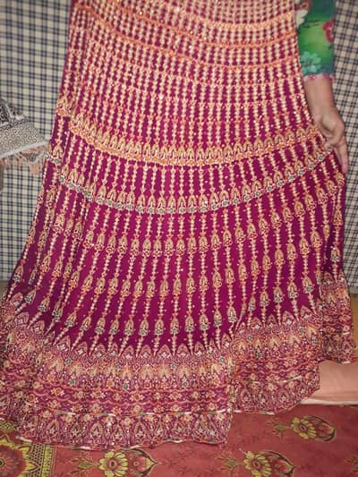 bridal lehenga just 1 time used