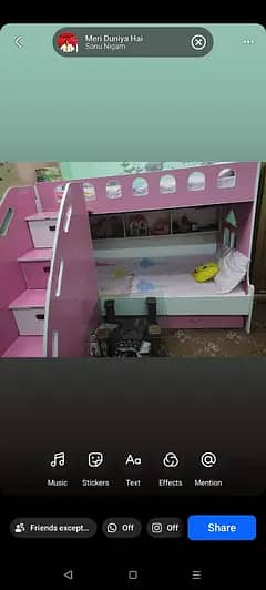 Bunk bed Kids Bed Kids Bunker Bed Double Bed Baby Bed
