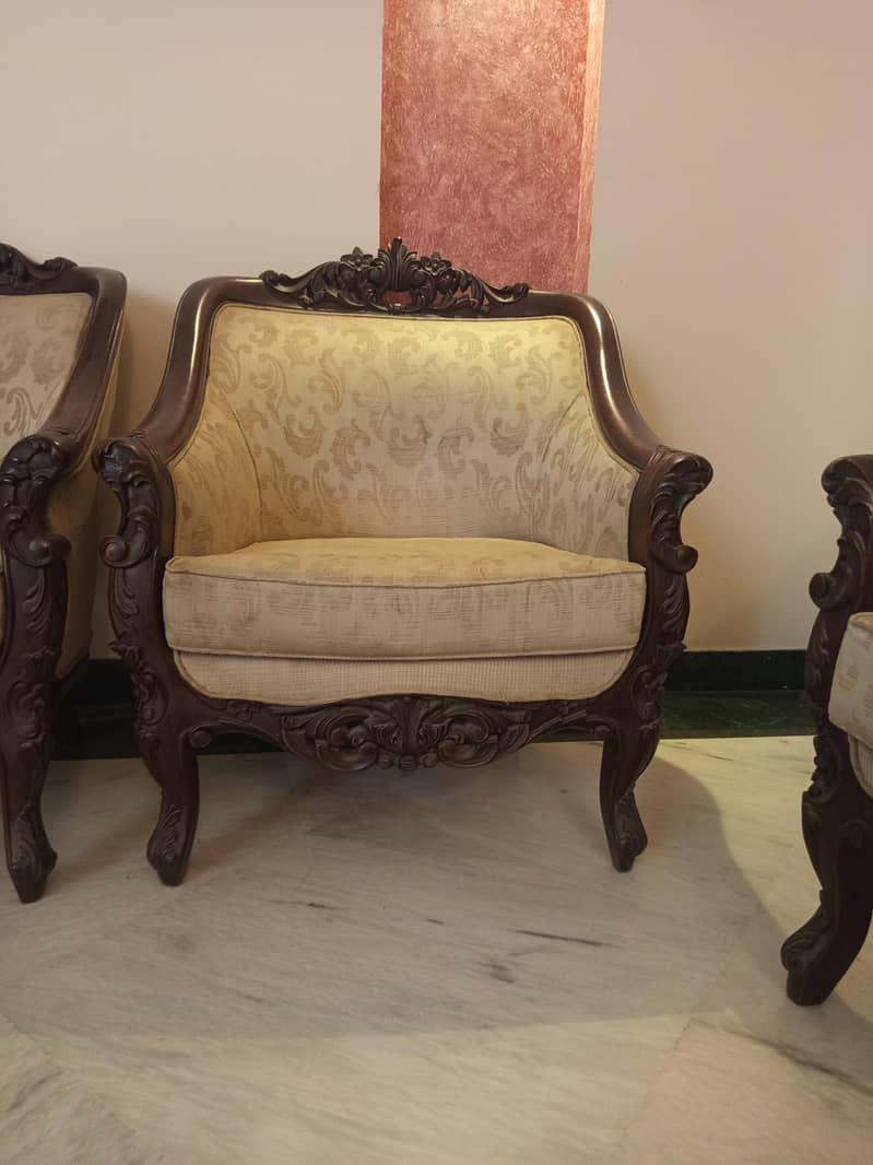 sofa set, off white 3