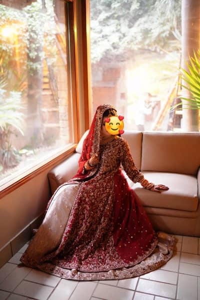 bridal dress inspired by Zeeshan danish size small