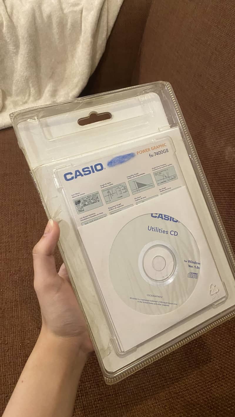 Casio calculator 1