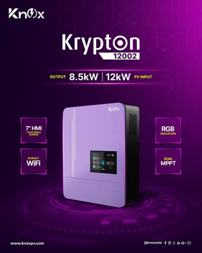Knox Solar Inverters (Krypton 9000 / 9055 / 12002 / 13002 / 15002) -