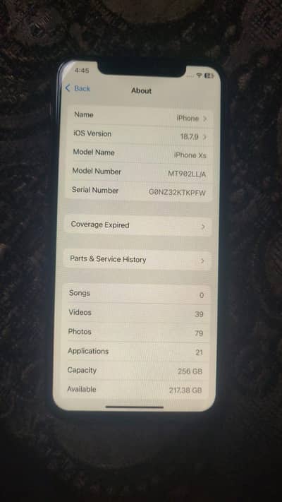 Apple iPhone XS 256GB (Factory Unlock)