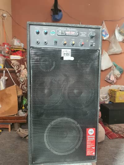 500watt amp with pioneer 8inch + japani 6inch×2 speaker