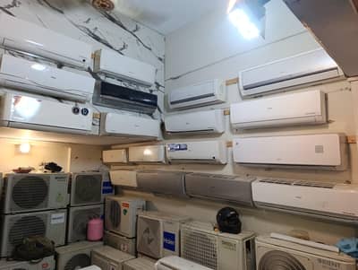 All types Used AC available/ DC inverter / non inverter/ Split AC / AC