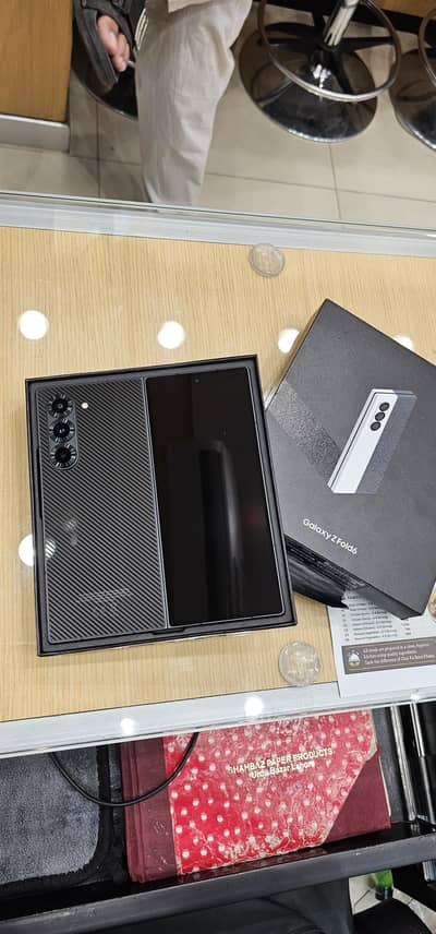 Samsung Mobile Z Fold6 carbon edition  12/256