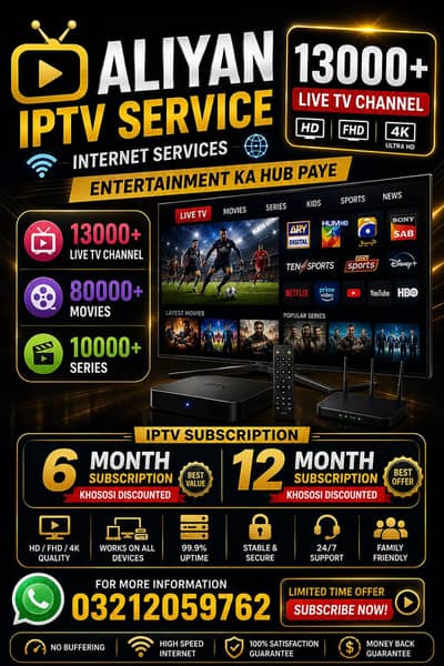 All IPTV subscriptions Lowest discounted price