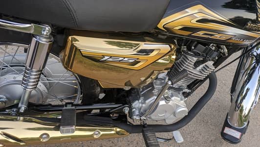 HONDA CG 125 GOLD EDITION | Lush Showroom Condition.