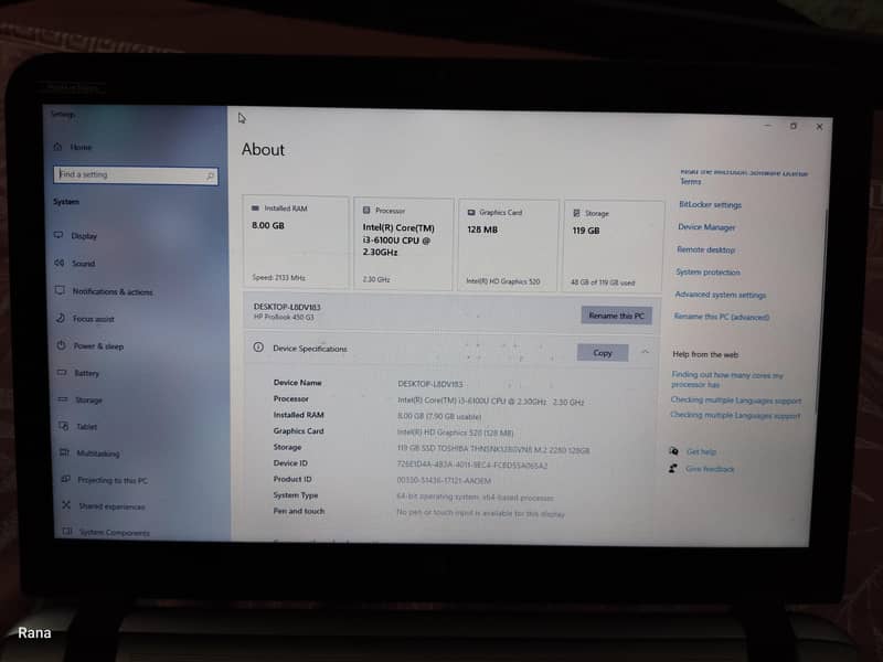 HP Laptop 1
