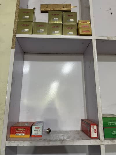 Spare parts and racks available