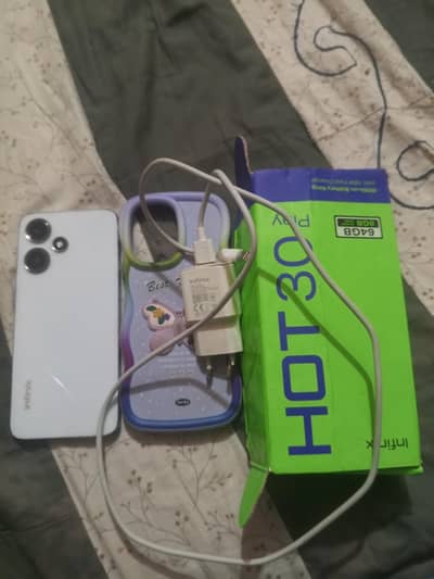 Infinix Hot 30 Play with complete saman