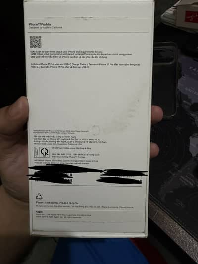 Apple iPhone 17 Pro Max | PTA APPROVED | 256