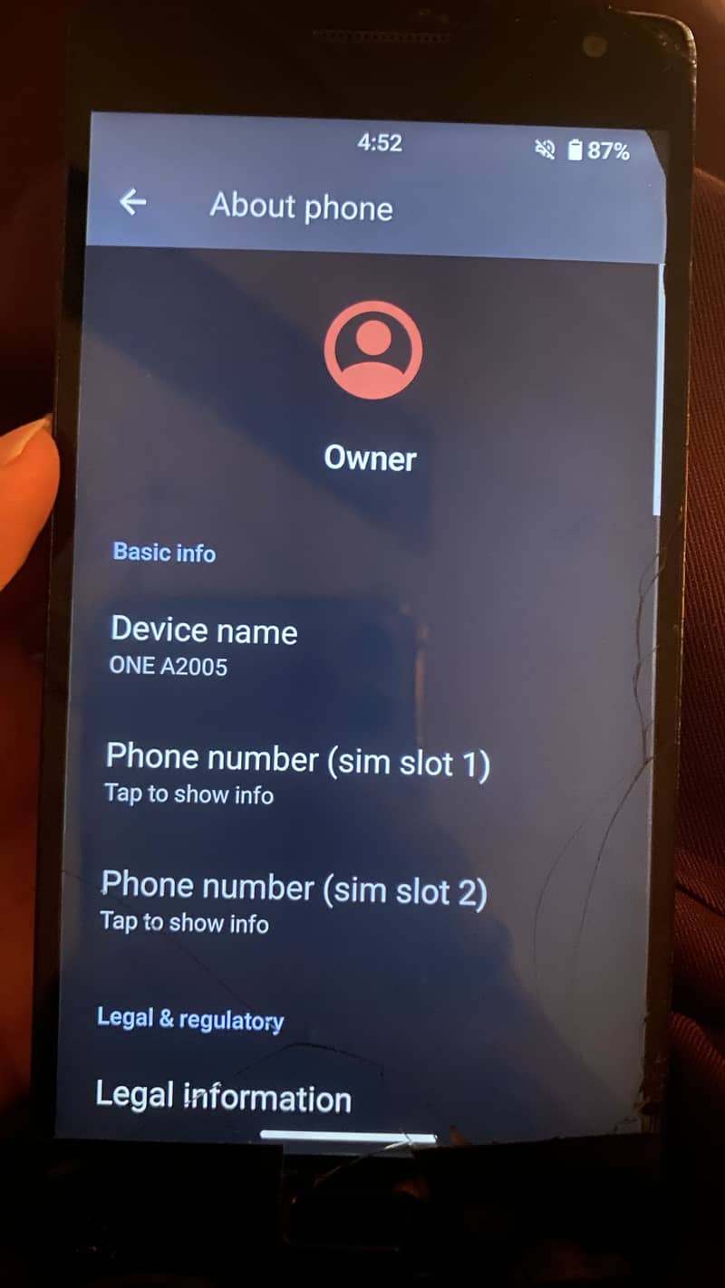 One Plus A2005 2