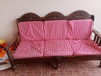 wooden sofa 5 seater