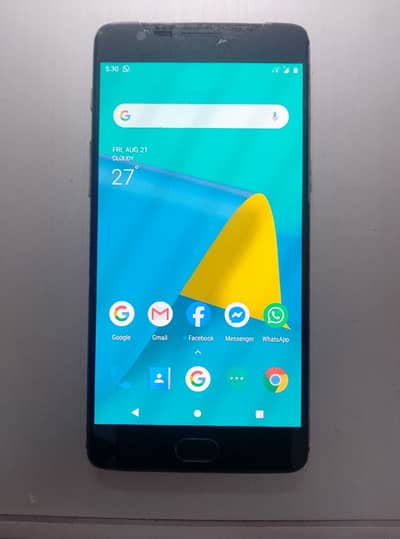 One Plus 3T 6GB/64GB PTA Approved Android 9