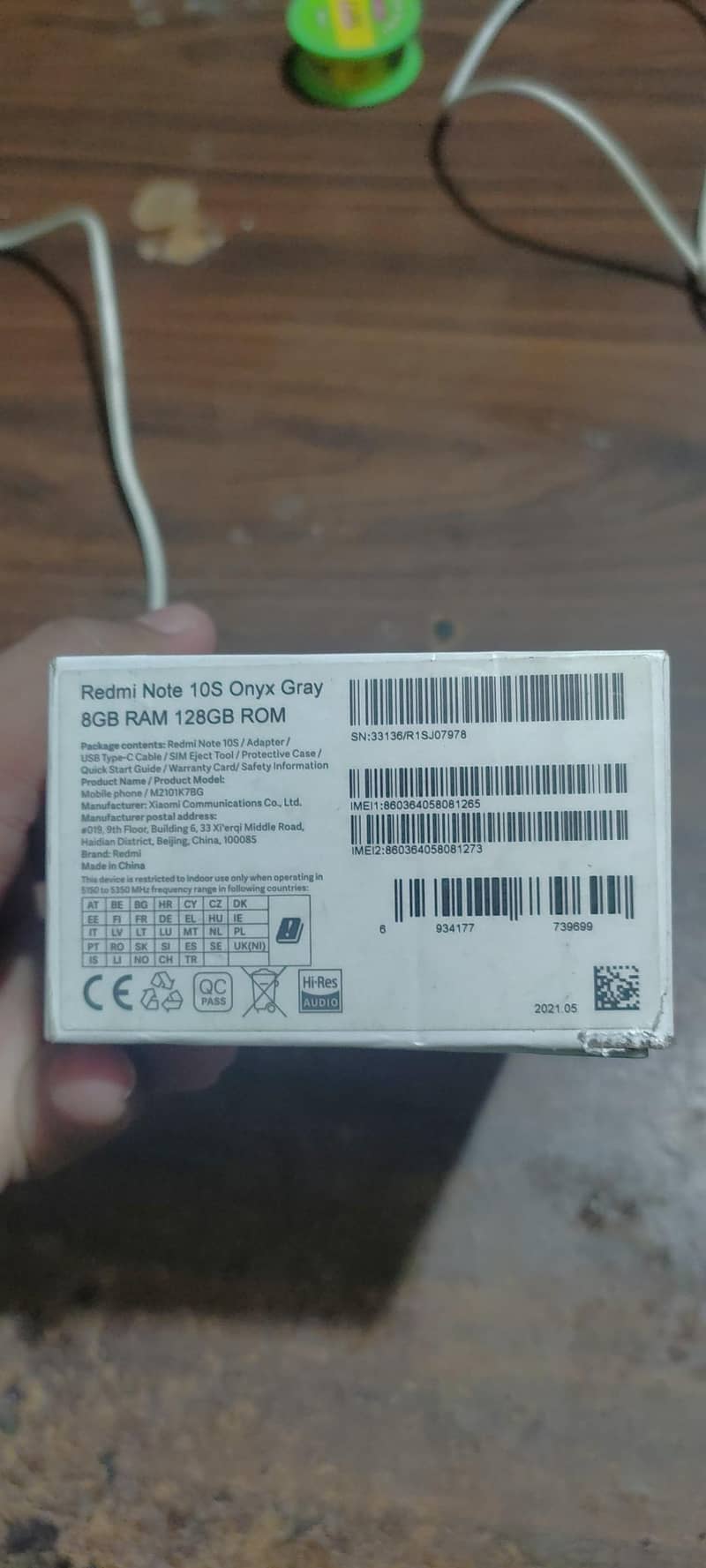 Xiaomi Redmi Note 10S 5