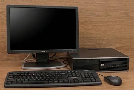 HP Compaq 8100 Elite SFF Complete PC Setup | 8GB RAM | GT 610 |
