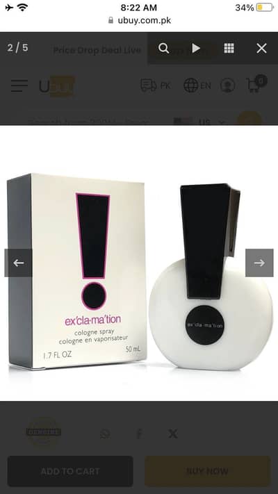 “ Exclamation “ Ladies Spray. Made in USA