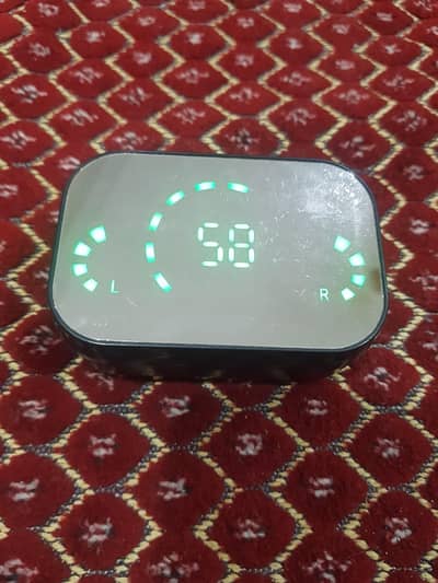 TWS Wireless Airbuds Perfectly Working With built In PowerBank