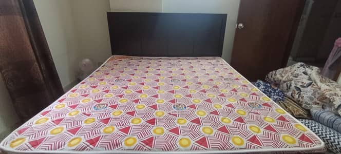 King Size Bed (with Mattress) - Good as New