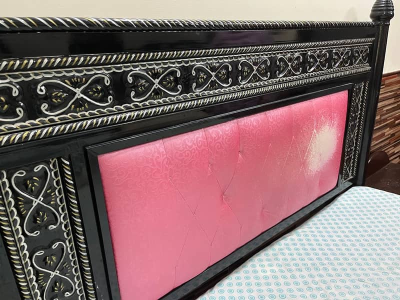 Double Bed Set with Dressing Table (IRON) 2
