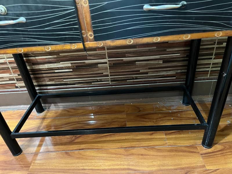 Double Bed Set with Dressing Table (IRON) 5