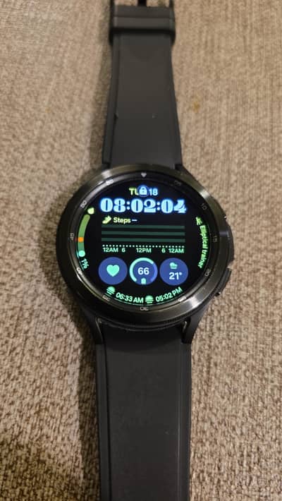 Samsung Galaxy Watch 4 Classic 46mm with extra SS bracelet.