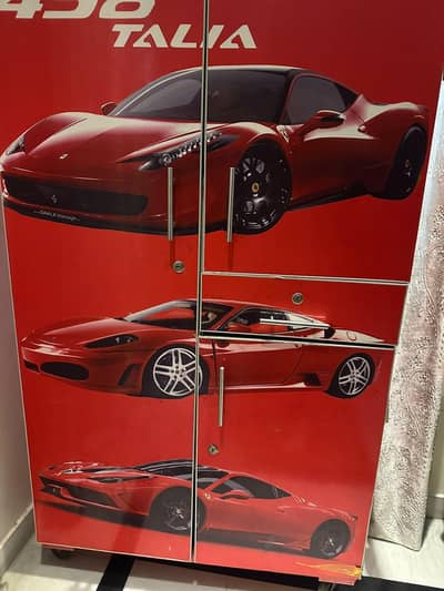 kides wooden wardrobe