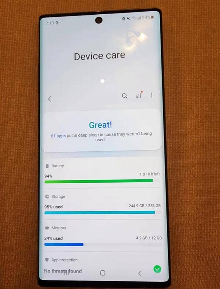Samsung Mobile Note 10 Plus 1