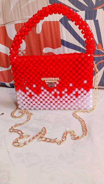 beaded bag