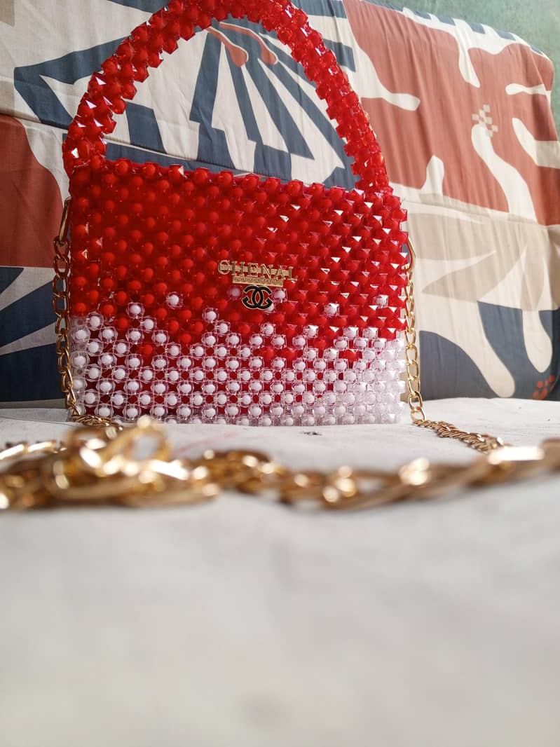 beaded bag 1