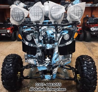 125 size brand New ATV Quad Bike for sale deliver all Pak