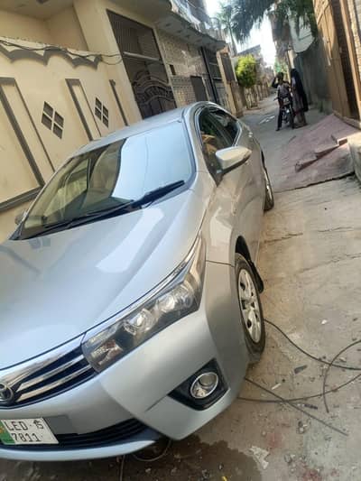 Toyota Corolla GLI 2015 totally originally just 1side little touching