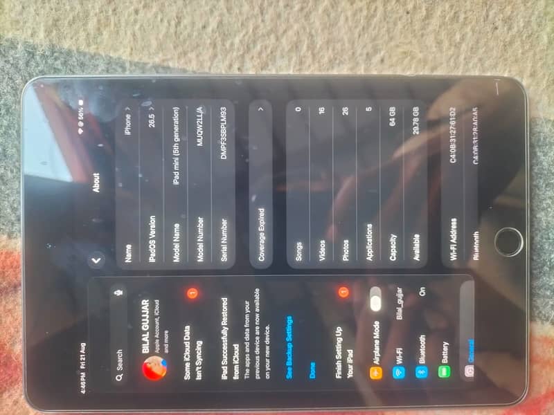 iPad mine 5 3