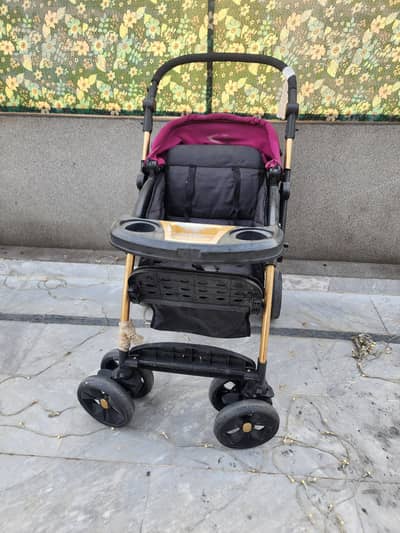 Baby Stroller / Pram – Good Condition – Large Wheels