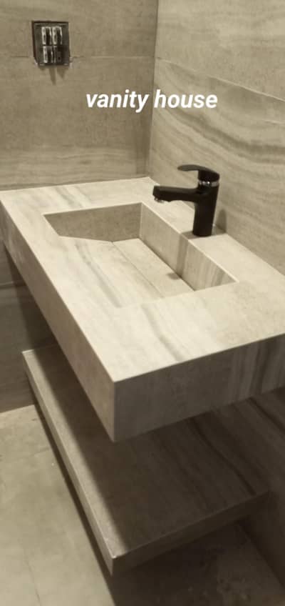 porcelain tiles vanity