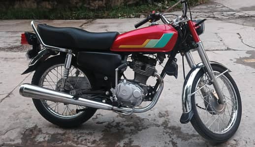 Honda CG 125 Mint Condition 2013 Model Double Saman