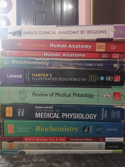 Mbbs books 1st & 2nd year