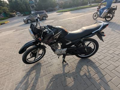 YBR G Black color