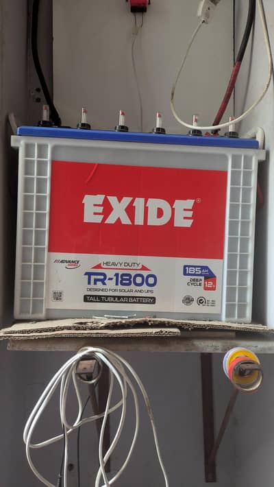 Exide battery TR 1800 Tall Tabular