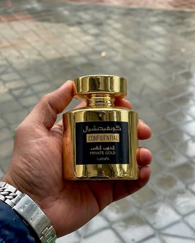 lattafa confidential private gold - orignal